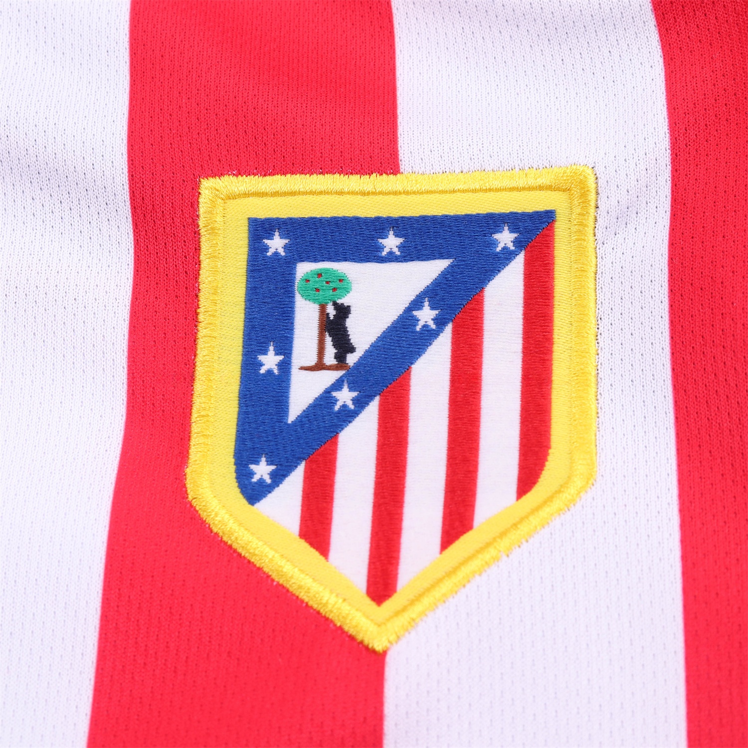 Retro Atletico Madrid 2004-05 Home S.p.i.d.e.r M.a.n Special Long Sleeves Kids Kit - UnitedFutballJersey