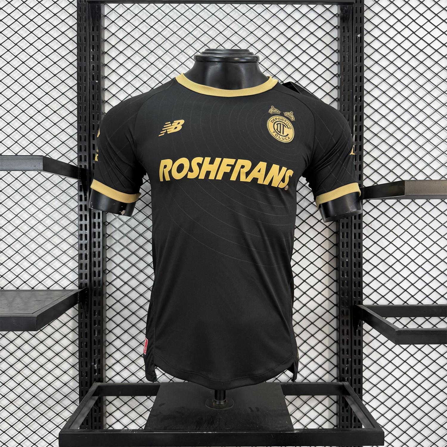 【The Double Winners】Toluca 25-26 Black Special Jersey - Player Version - UnitedFutballJersey
