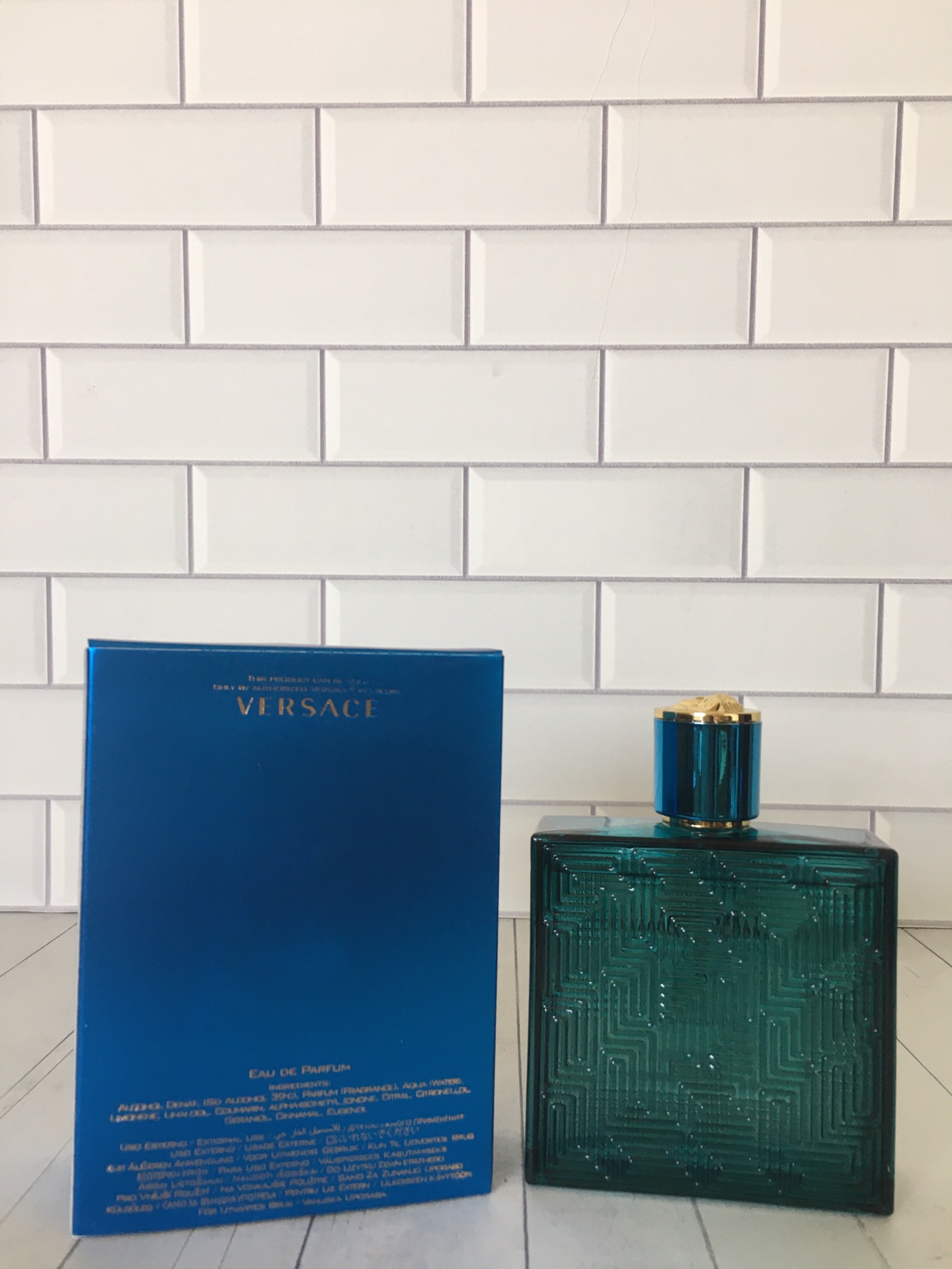 Versace Eros Pour Homme | Mint, Vanilla, Long-Lasting Classic Men's Perfume
