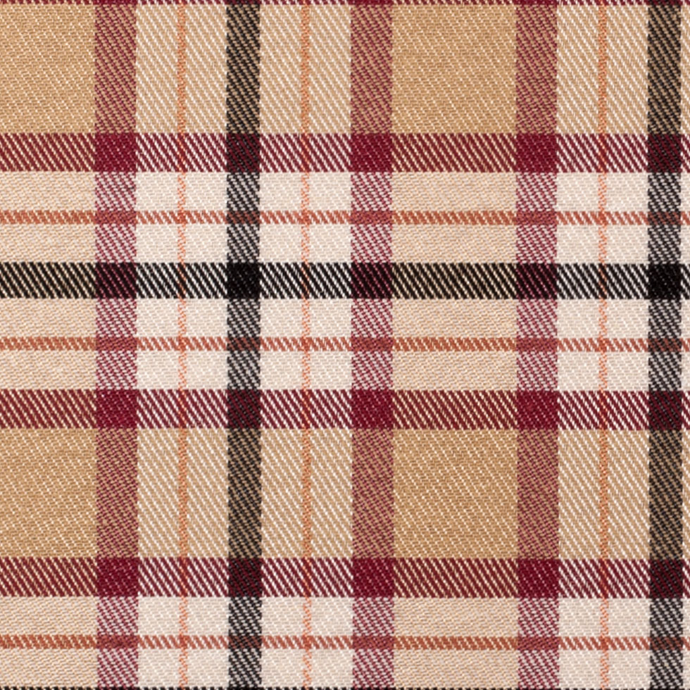 Beige Plaid Cotton Blend - Joann Fabrics