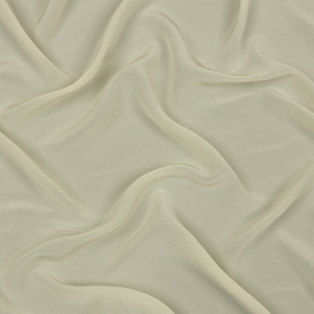 Famous Australian Designer Cream Viscose Crepe de Chine - Joann Fabrics