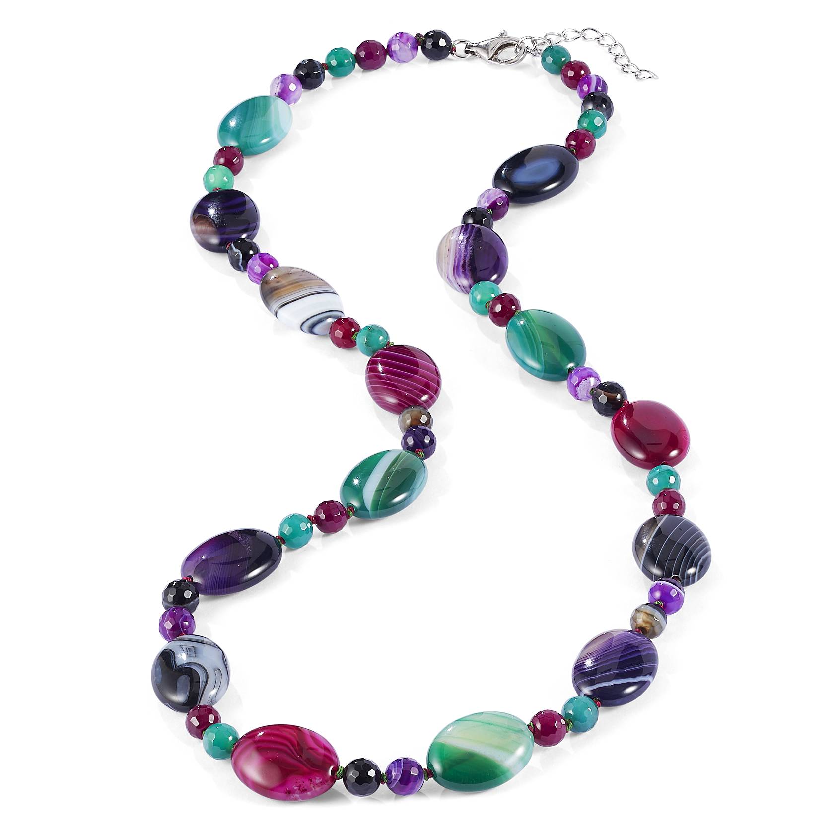 Colorful Agate Necklace - Northstyle Catalog