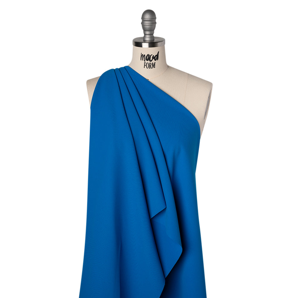 Soft Lightweight Polyester Gabardine - Bright Blue - Stefanie Collection - Joann Fabrics
