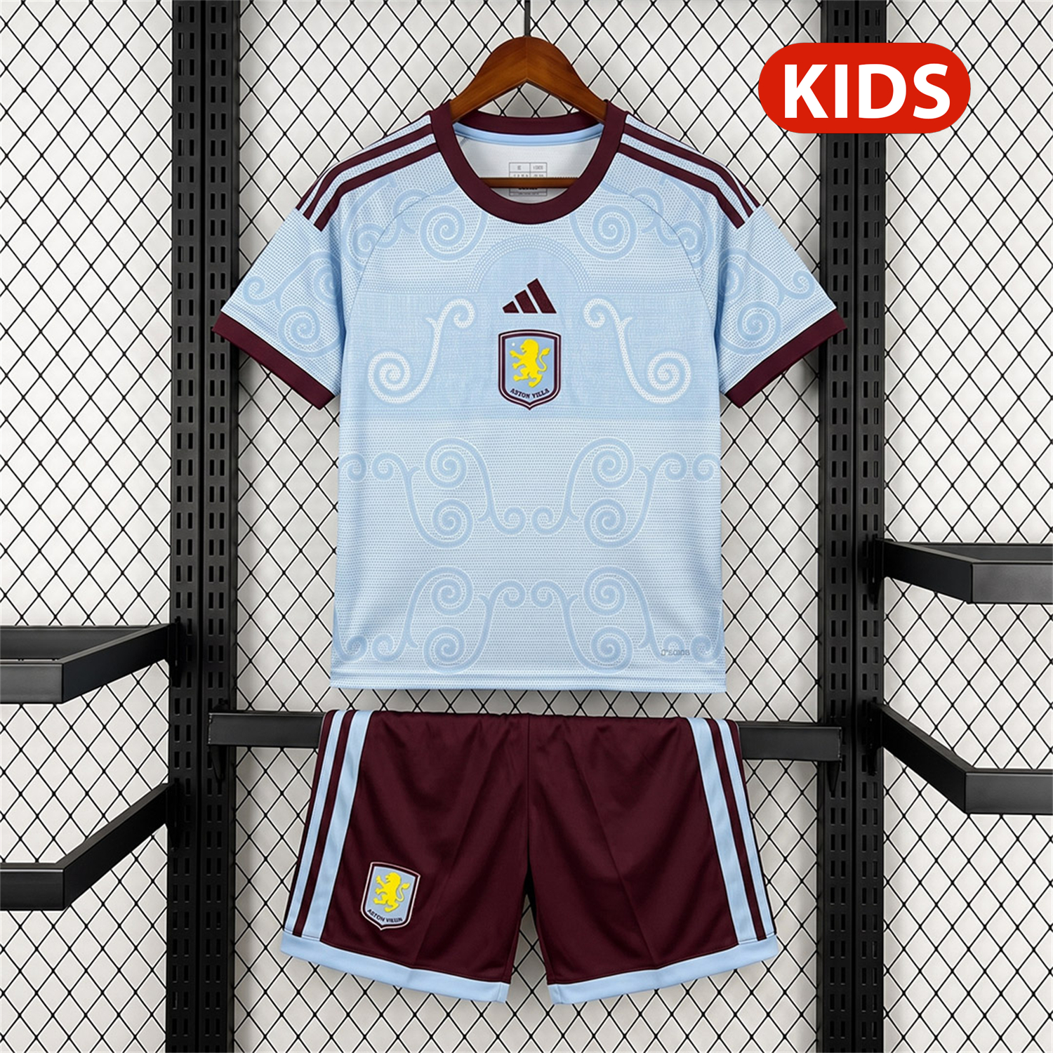 Aston Villa 26-27 Third Kids Kit - UnitedFutballJersey
