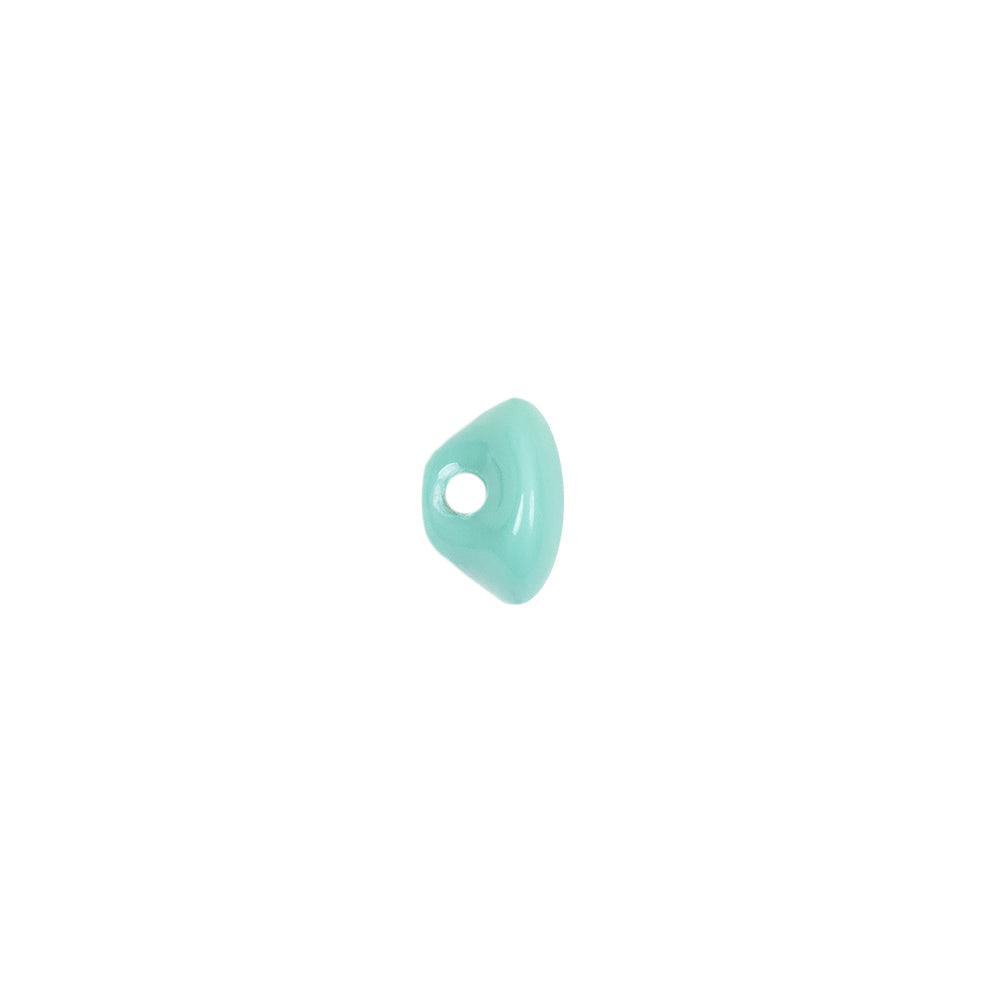 European Blue Green Self Back Glass Button - 14L/9mm - Joann Fabrics