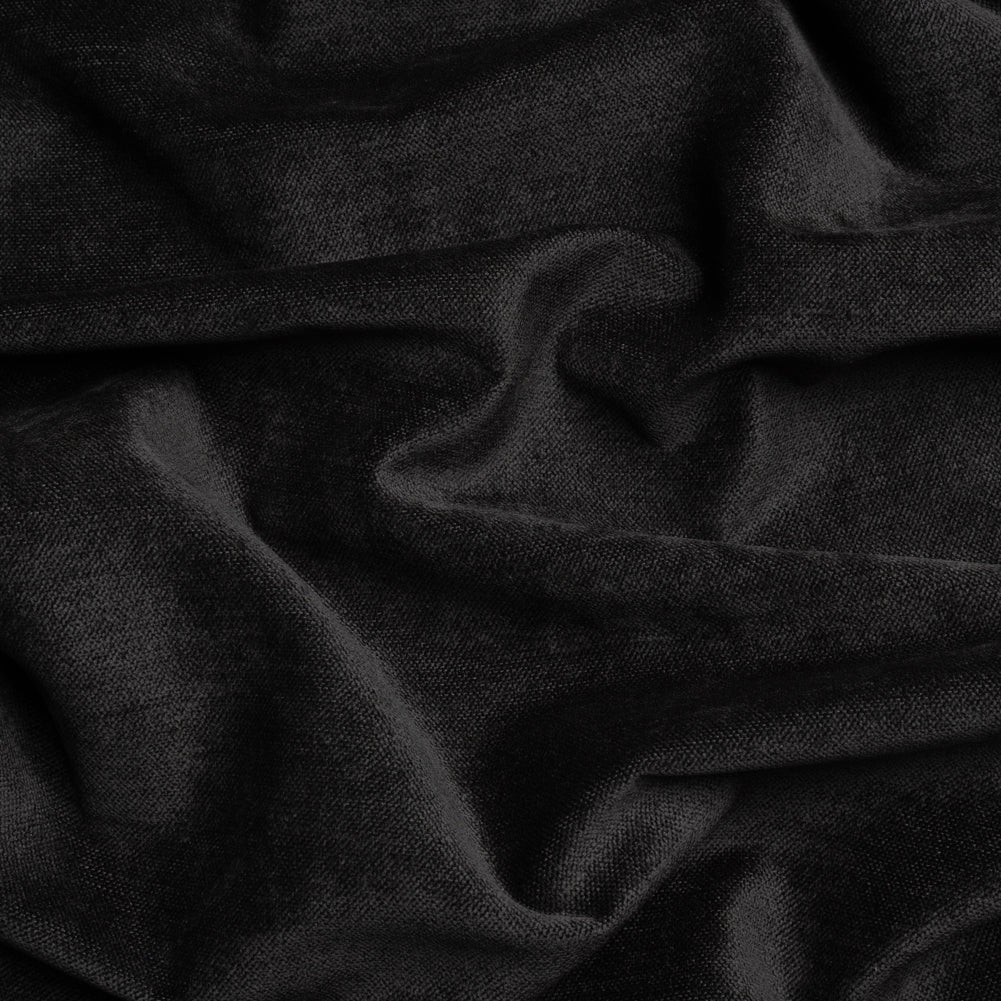 Upholstery Chenille with Latex Backing - Ebony - Tonnet Collection - Joann Fabrics