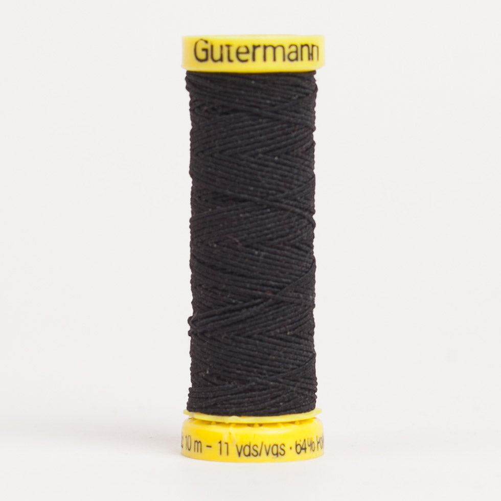 Gutermann Elastic Thread 10m - 4017 Black - Joann Fabrics