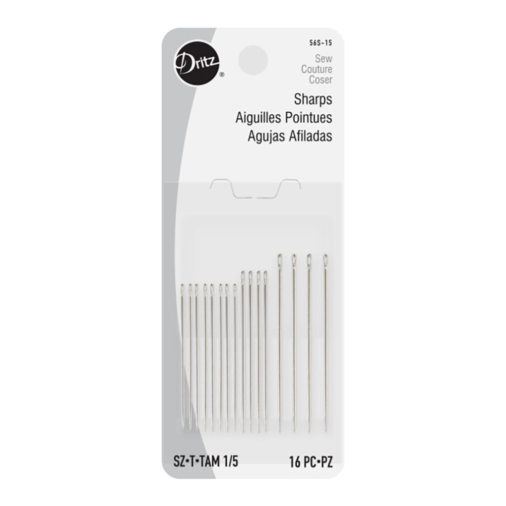 Dritz Sharps Hand Needles - Size 1/5 - 16pc - Joann Fabrics
