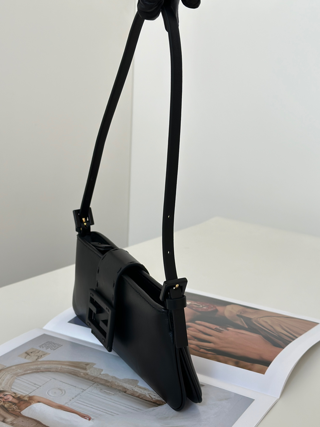 FENDI New Baby B Baguette Bag