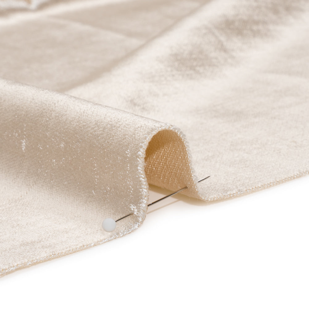 Textured Upholstery Velvet - Cream - Ainslie Collection - Joann Fabrics
