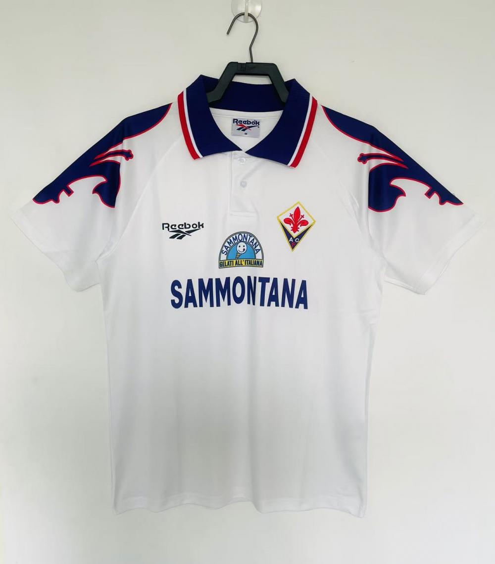 1995/1996 Retro Fiorentina Away Soccer Jersey 1:1 Thai Quality