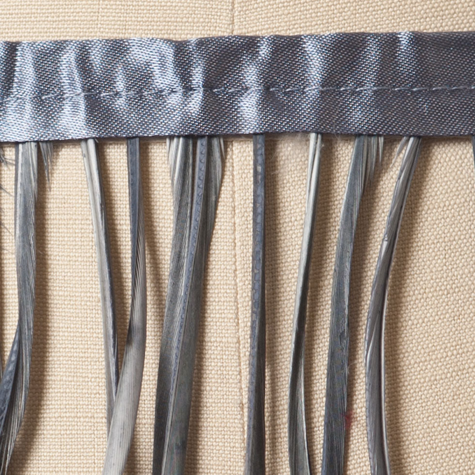 Metallic Silver Goose Fringe - Joann Fabrics