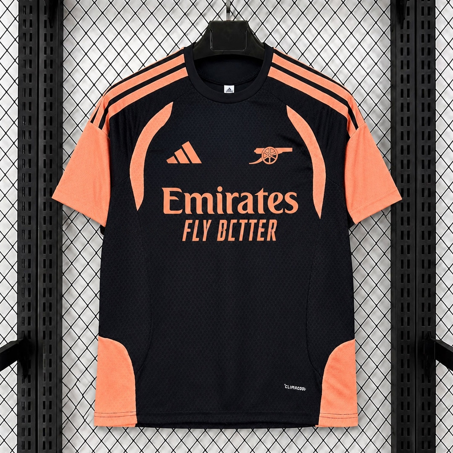Arsenal 26-27 Navy And Orange Pre-Match Training Jersey - Fans Version - UnitedFutballJersey
