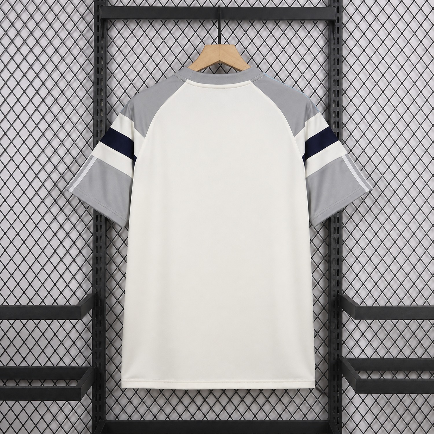 Real Madrid 26-27 White And Grey Retro Style Special Jersey - Fans Version - UnitedFutballJersey