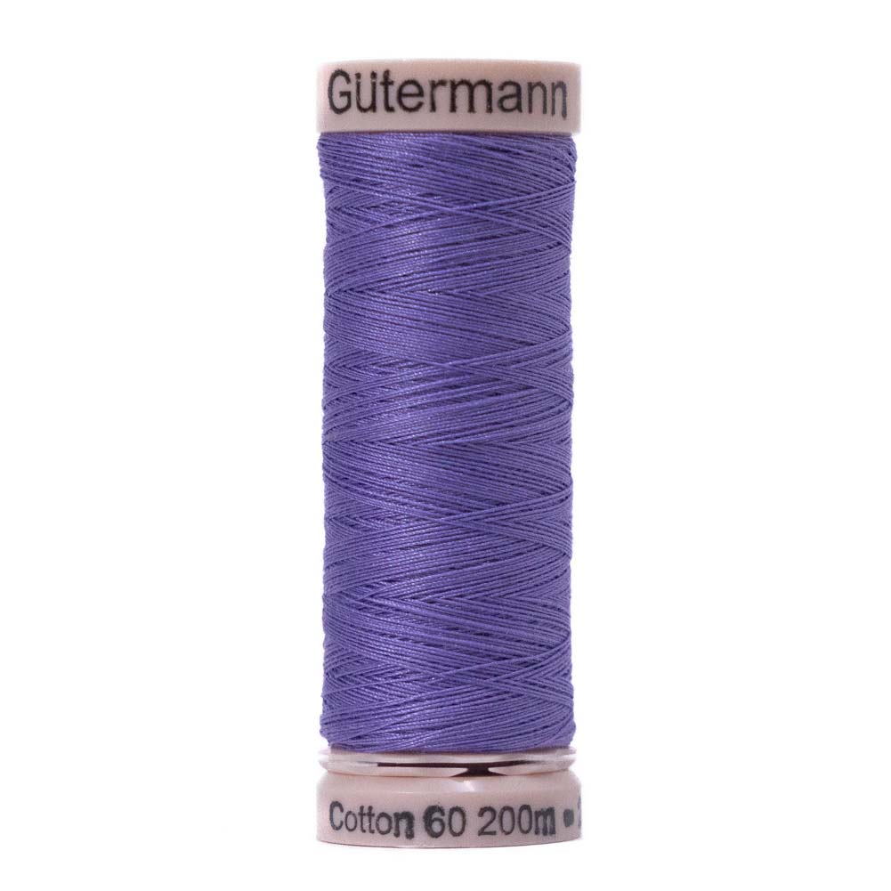 Gutermann 60 Wt Natural Cotton Thread 200m - 6110 Purple - Joann Fabrics