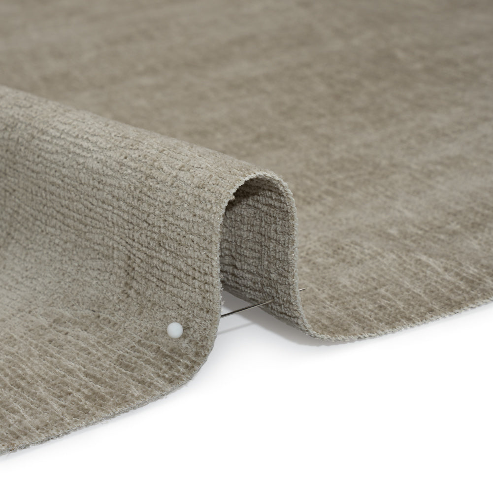 Chenille Upholstery Woven with Latex Backing - Chrome - Lovell Collection - Joann Fabrics