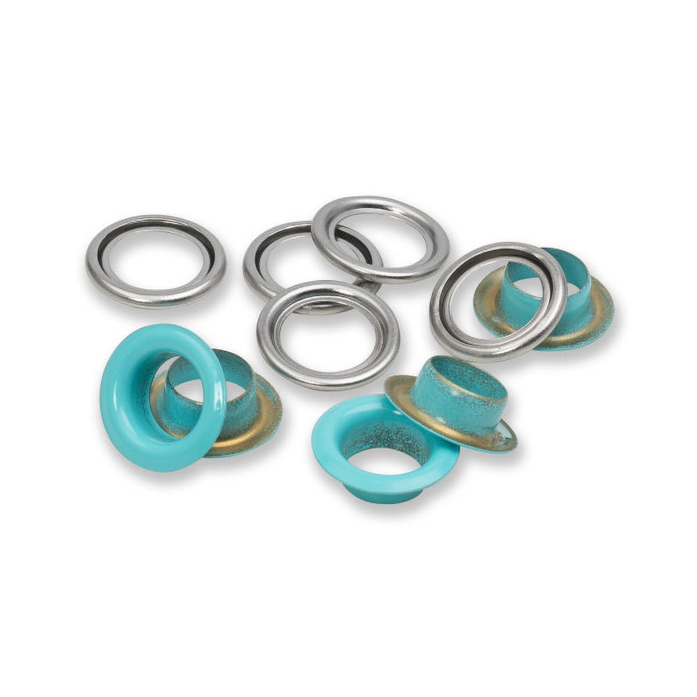 Prym Eyelets with Washers - Mint 11mm - 20pc - Joann Fabrics