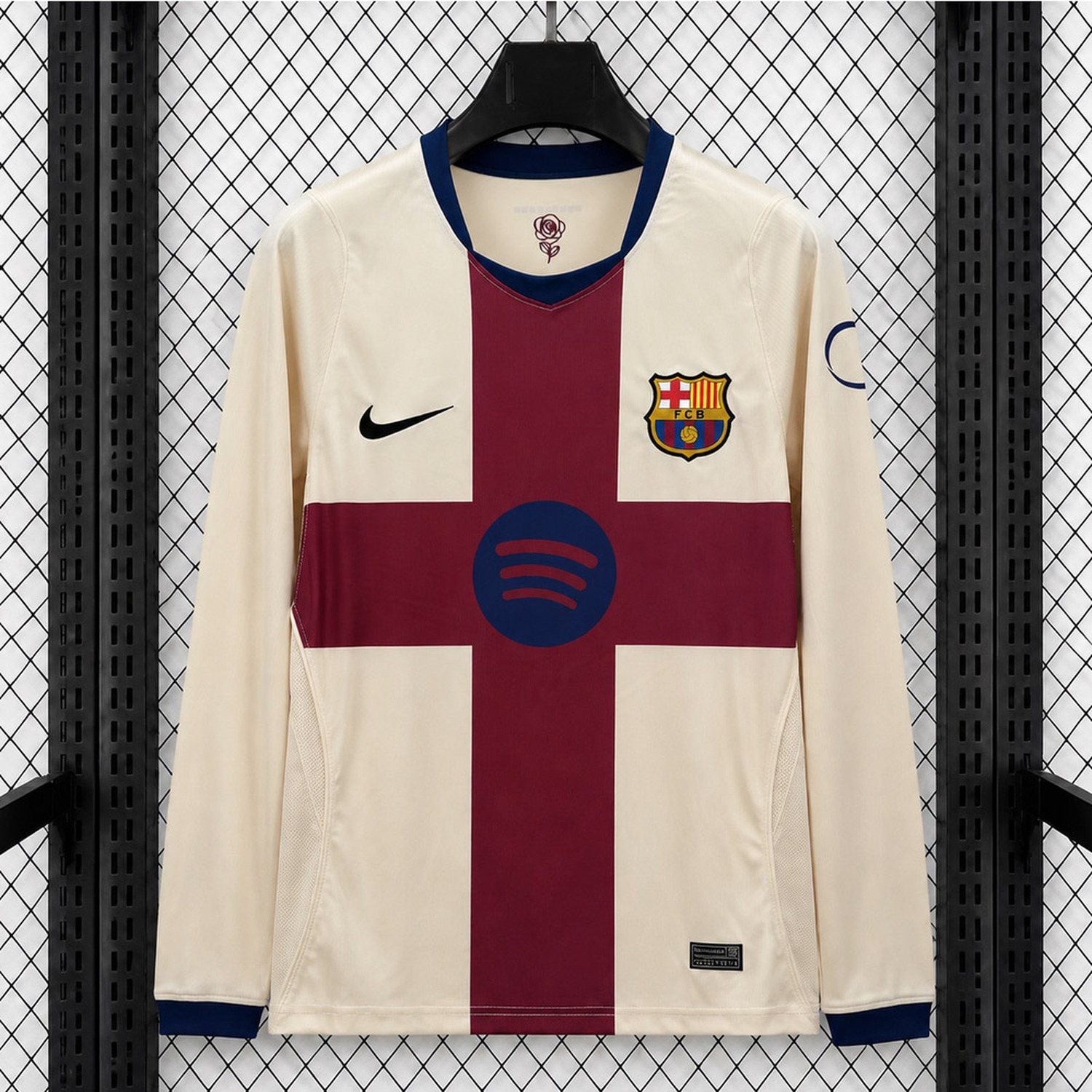 Barcelona 26-27 Fourth Long Sleeves Jersey - Fans Version - UnitedFutballJersey