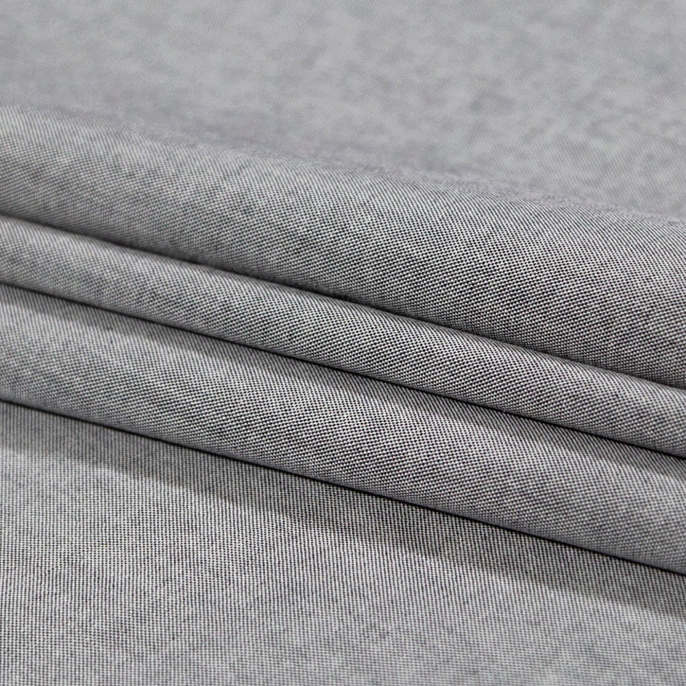 Calendered Organic Cotton Oxford - Black - Chesterton Collection - Joann Fabrics