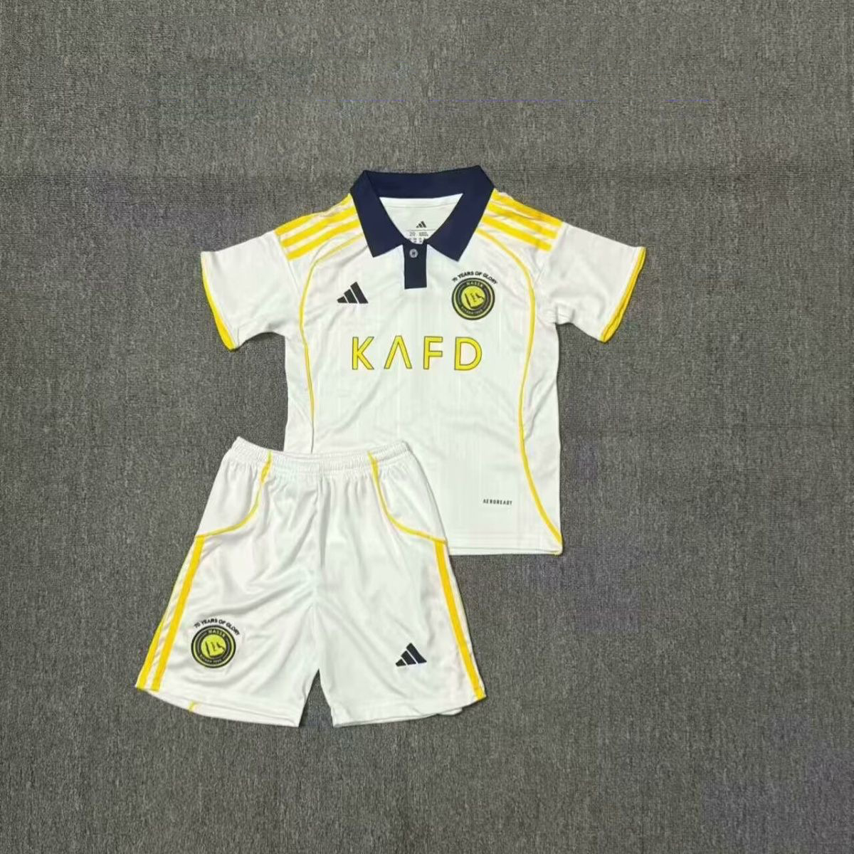 2025/2026 Al-Nassr Third Away Football Shirt Kids Size 1:1 Thai Quality