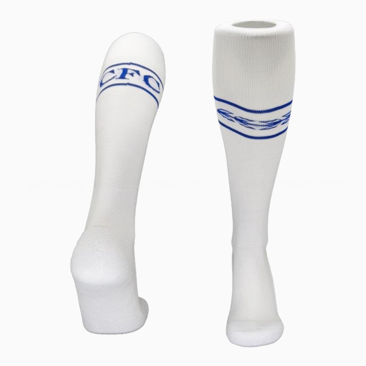 C.H.E.L.S.E.A 26-27 Home Socks - White - UnitedFutballJersey