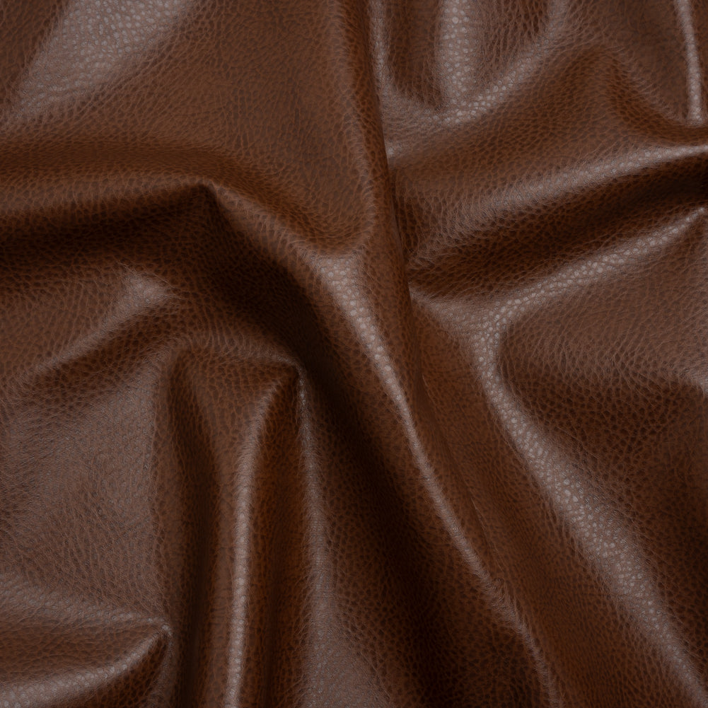 Peanut Pebbled Faux Leather with Woven Backing - Joann Fabrics