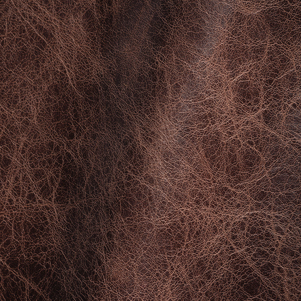 Madeira Italian Chocolate Aniline Dyed Waxed Top Grain Cow Leather Hide - Joann Fabrics