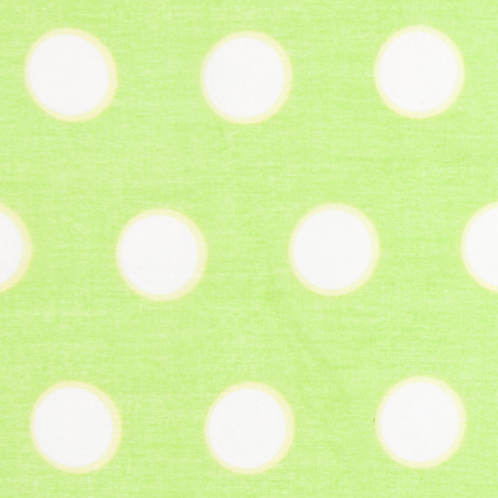 Cotton Voile - Lime Green Polka Dots - Joann Fabrics