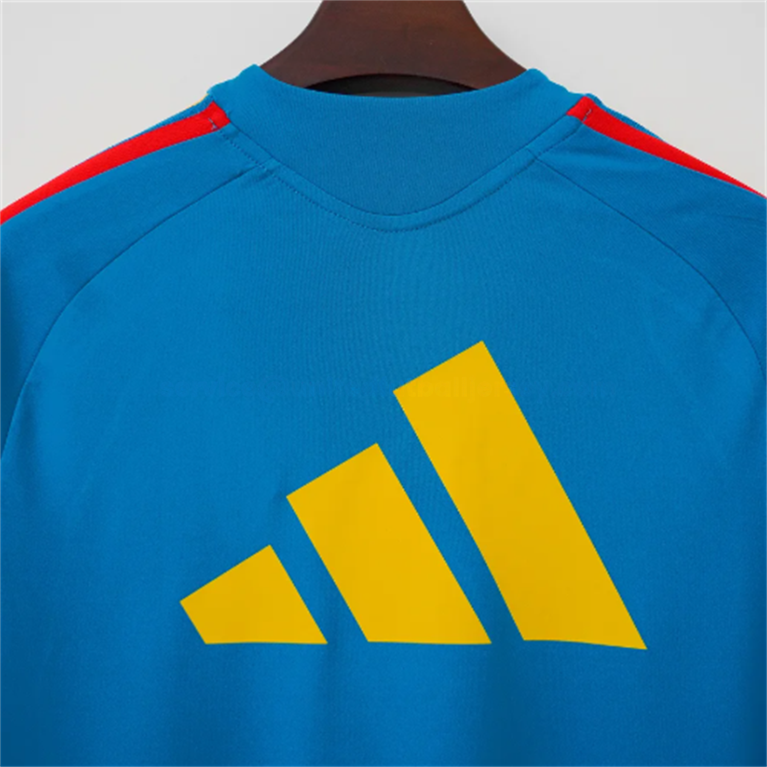 Spain 2026 Blue Long Sleeves Training Jersey - Fans Version - UnitedFutballJersey