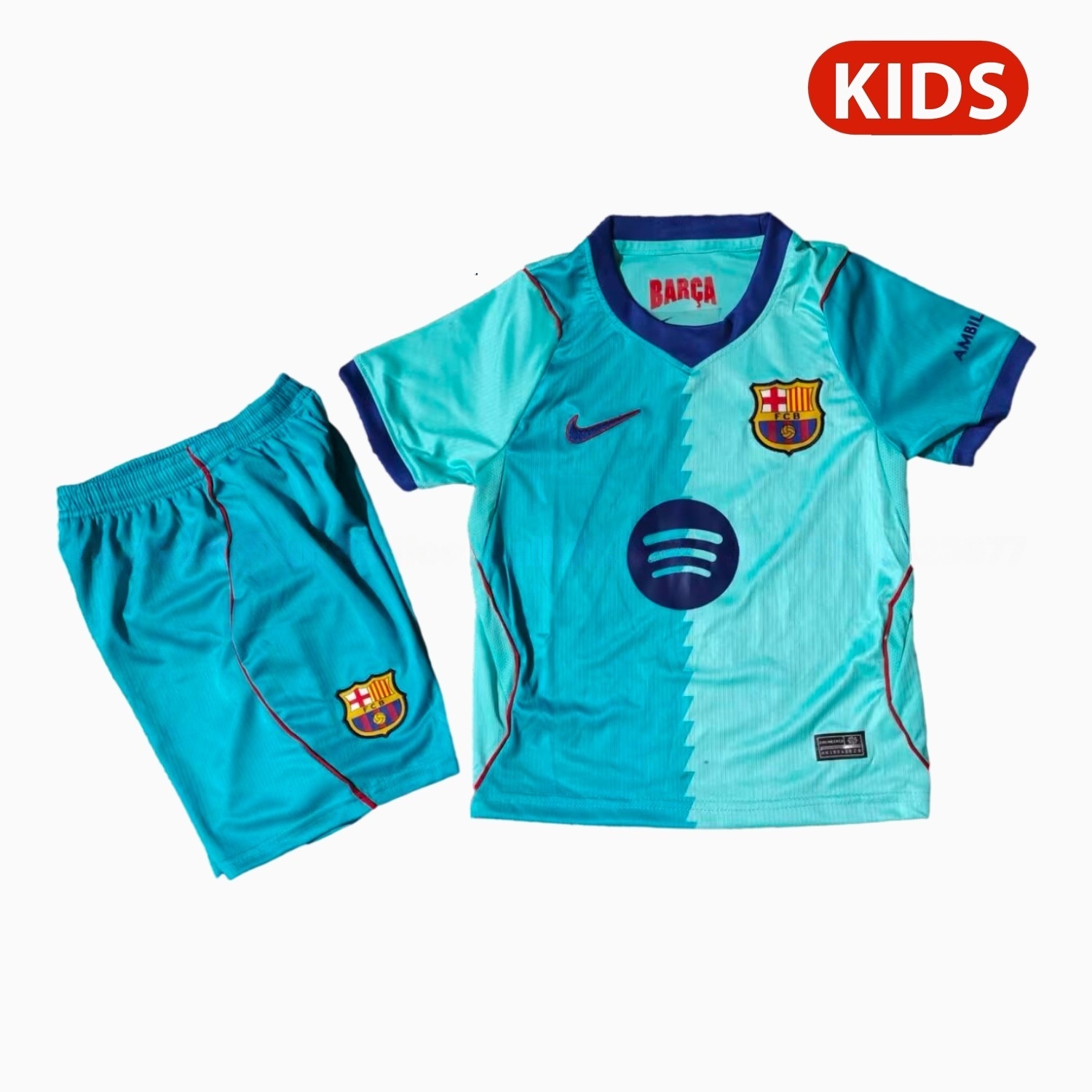 Barcelona 26-27 Third Kids Kit - UnitedFutballJersey