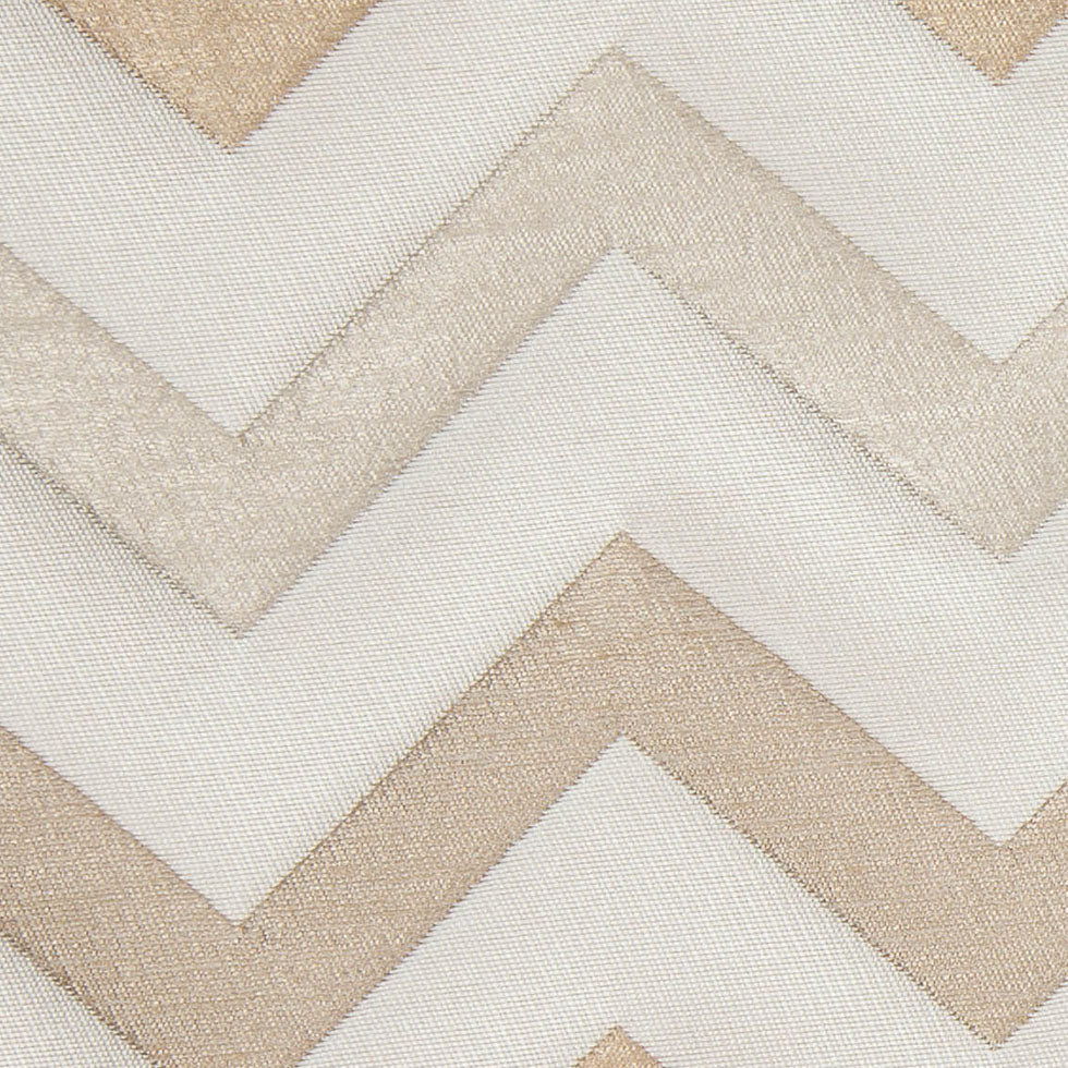 Ivory/Gold Bold Chevron Jacquard - Joann Fabrics