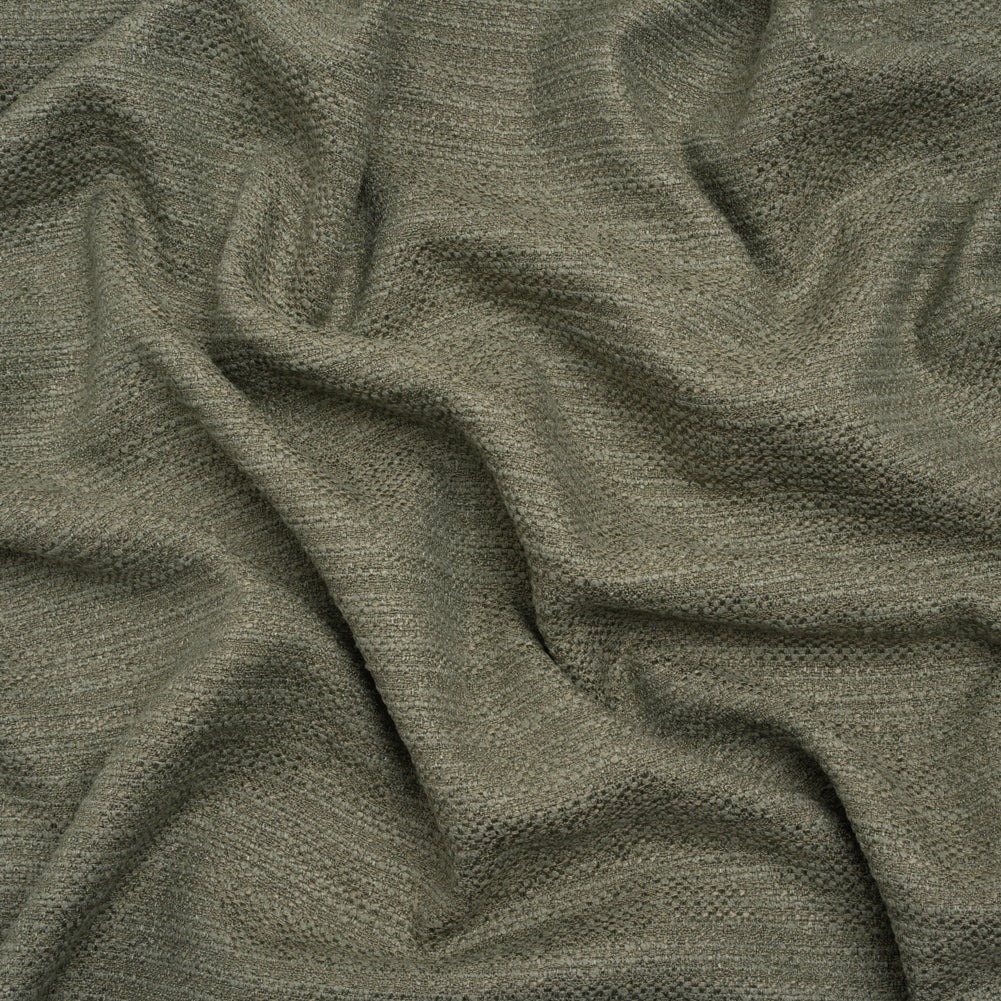 Textured Recycled Polyester Woven - Eucalyptus Boucle Stripes - British Imported - Joann Fabrics