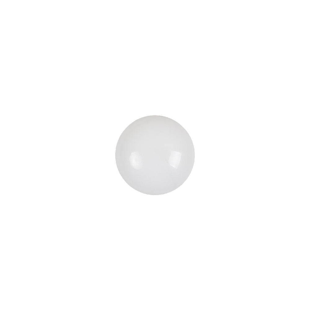 European White Self Back Glass Button - 16L/10mm - Joann Fabrics