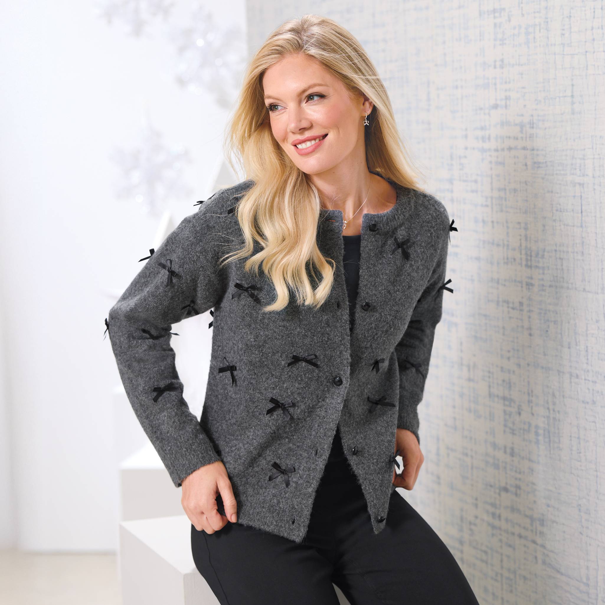 Bow Cardigan - Northstyle Catalog