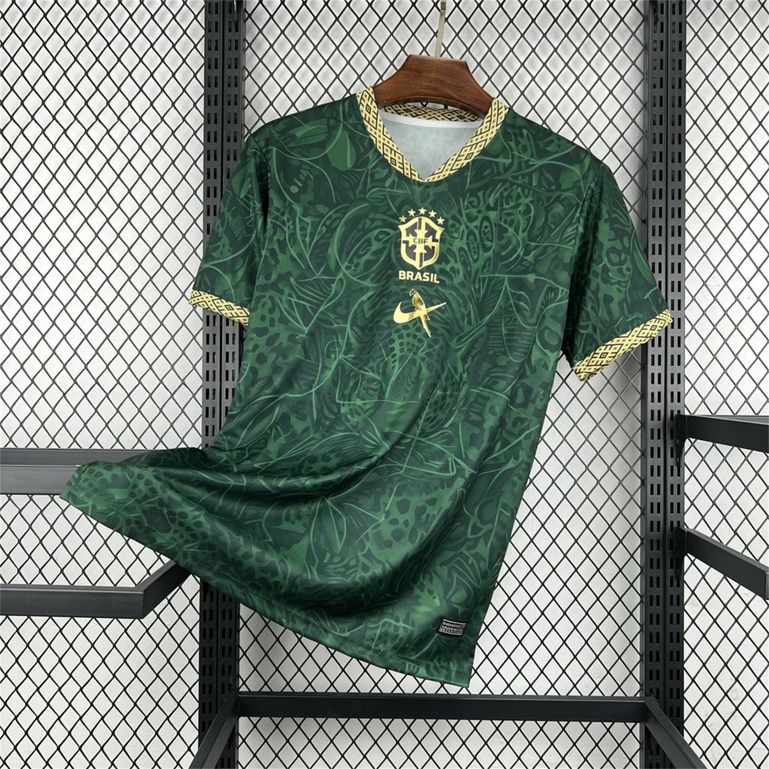 Brazil 2026 Green Jungle Special Jersey - Fans Version - UnitedFutballJersey