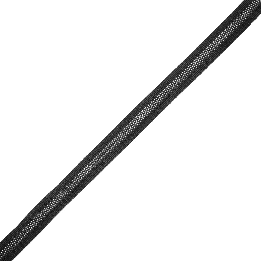 Black Elastic Trim - 0.75