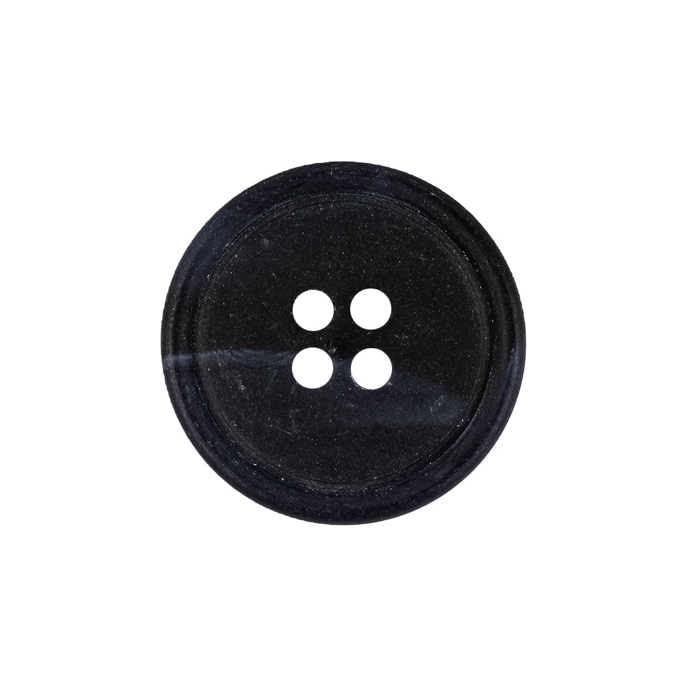 Navy Narrow Rim 4-Hole Plastic Button - 35L/22mm - Joann Fabrics