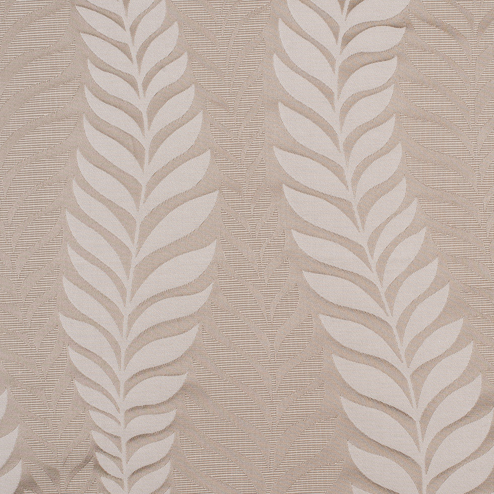 Taupe Tone-on-Tone Leaves Satin Jacquard - Joann Fabrics