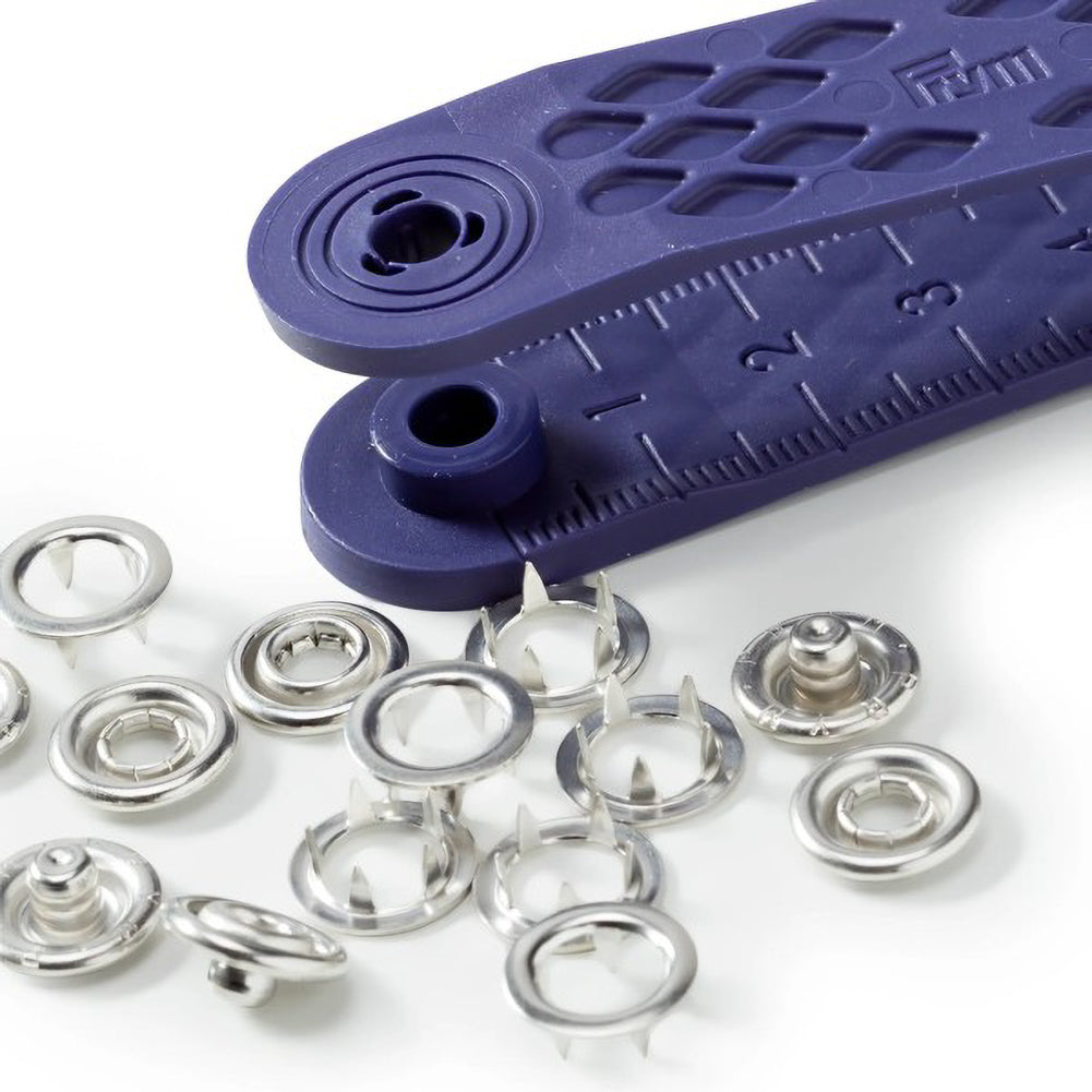 Prym Jersey Press Fasteners and Tools - Silver 10mm - 10pc - Joann Fabrics