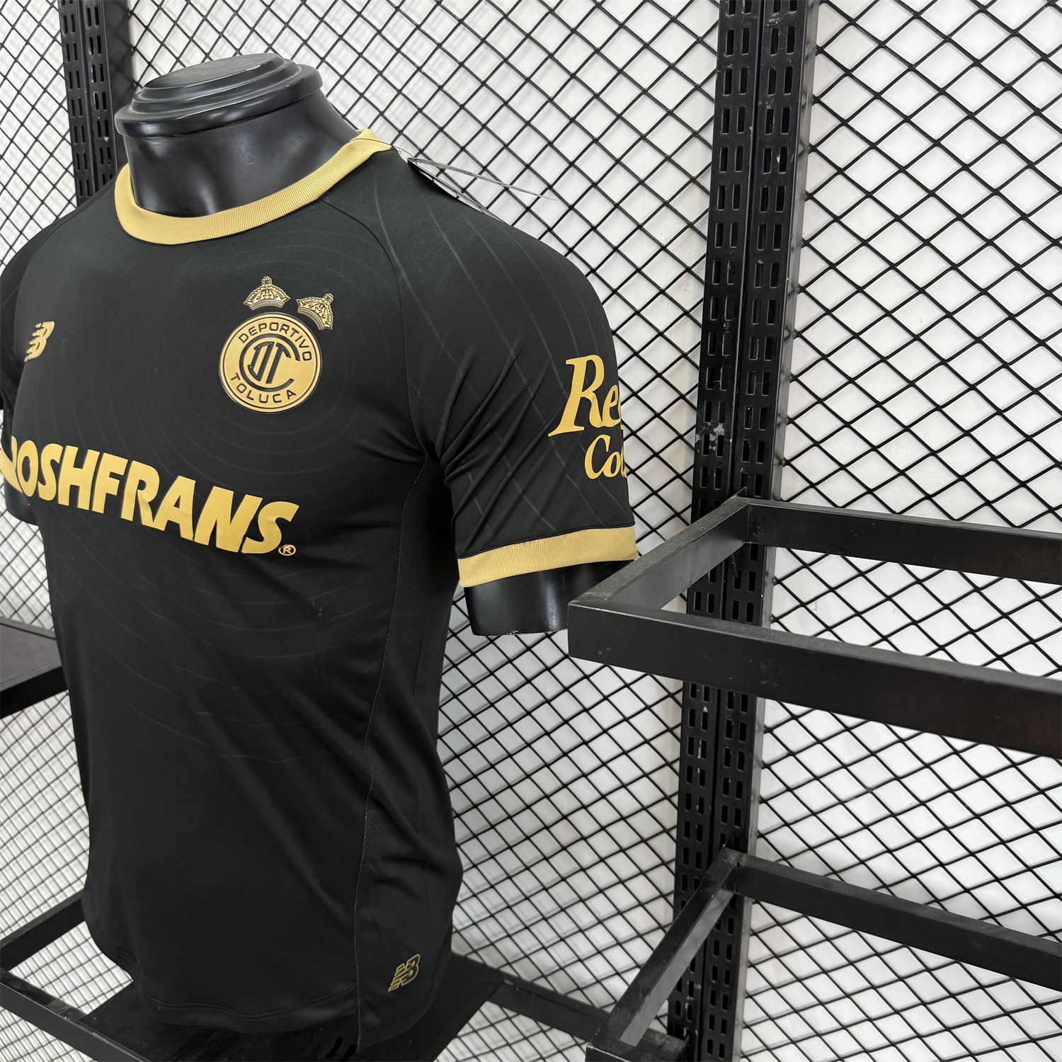 【The Double Winners】Toluca 25-26 Black Special Jersey - Player Version - UnitedFutballJersey