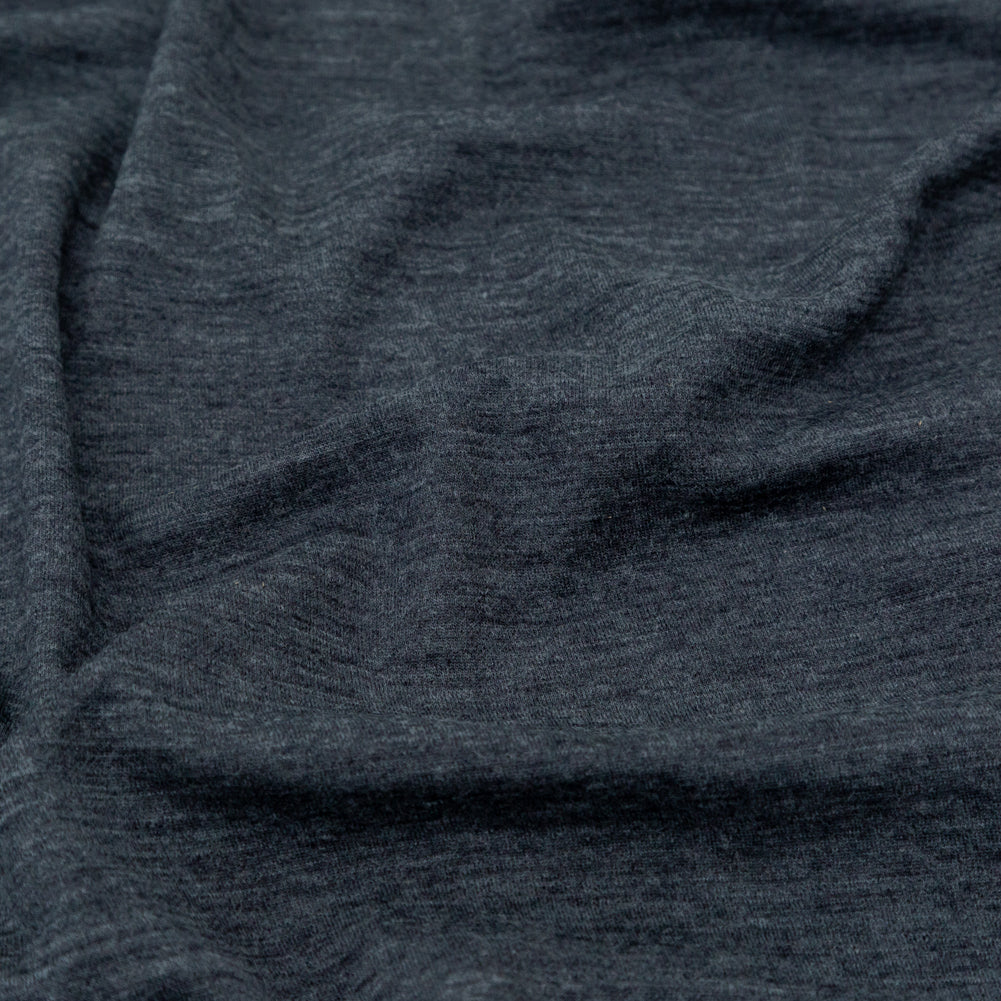Italian Heathered Gray and Light Gray Double Faced Wool Double Knit - Joann Fabrics