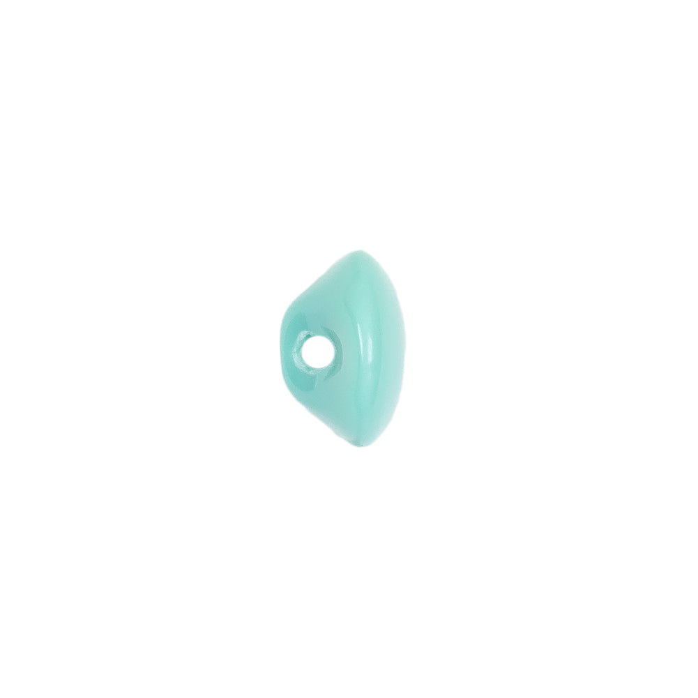 European Blue Green Self Back Glass Button - 18L/11.5mm - Joann Fabrics