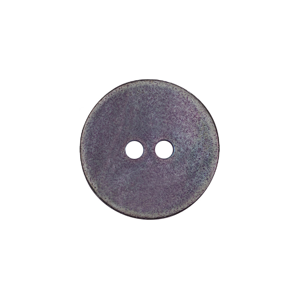 Purple, Green and Blue Iridescent 2-Hole Smooth Top Shell Button - 32L/20mm - Joann Fabrics