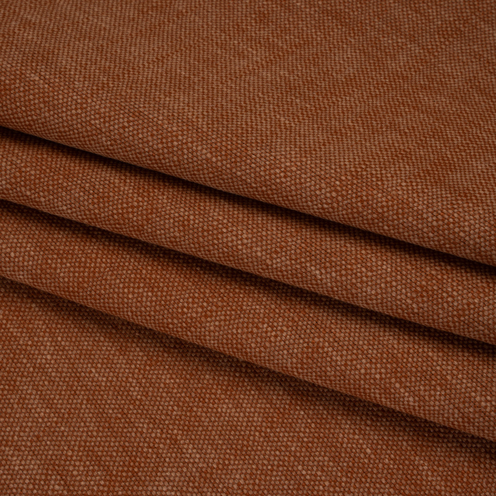 Slubbed Recycled Polyester Home Decor Woven - Ginger Heathered - British Imported - Joann Fabrics