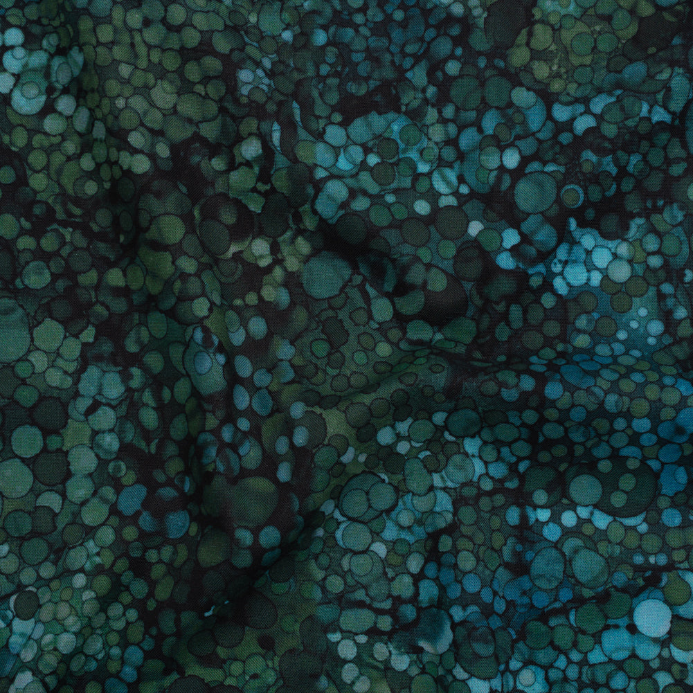Printed Quilting Cotton by Northcott - Night Pine Bubbles - Bliss Collection - Joann Fabrics