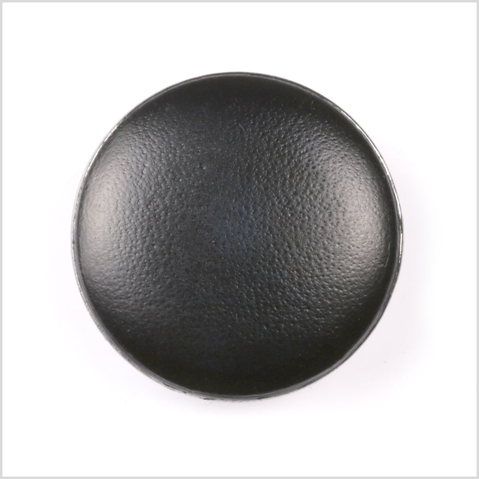 Shank Back Zamac Button - 32L/20mm - Faded Black with Silver Metal Rim - Joann Fabrics