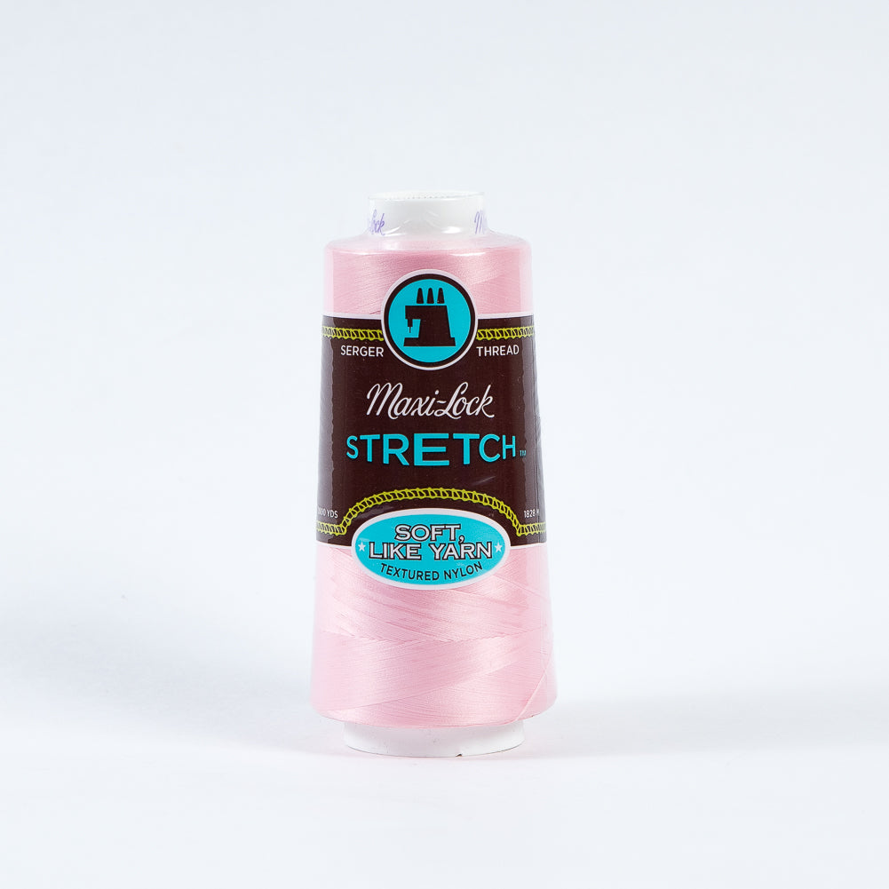 Maxi-Lock Stretch Serger Thread 2000yds - Medium Pink - Joann Fabrics