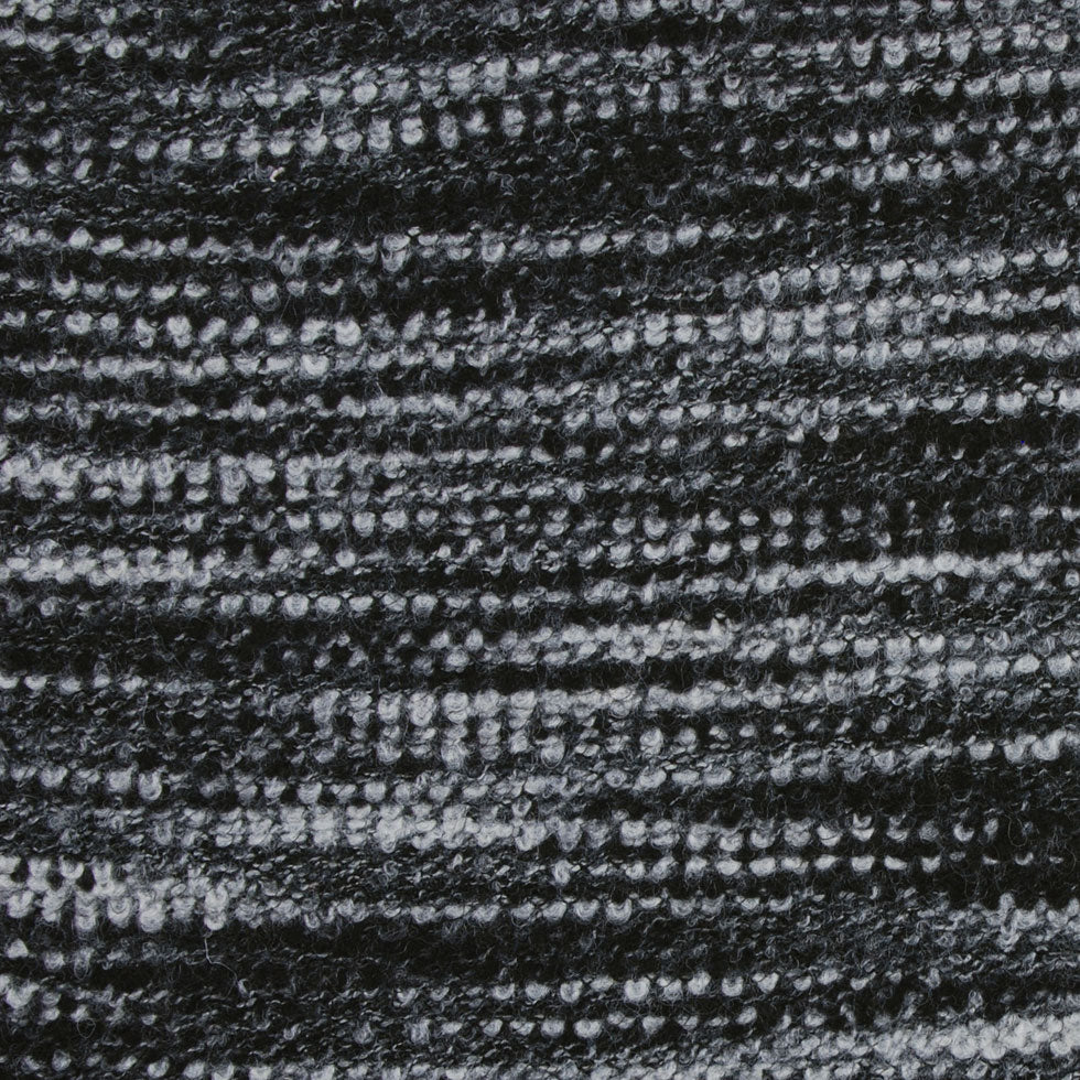 Sumptuous Black/Gray Italian Wool - Joann Fabrics