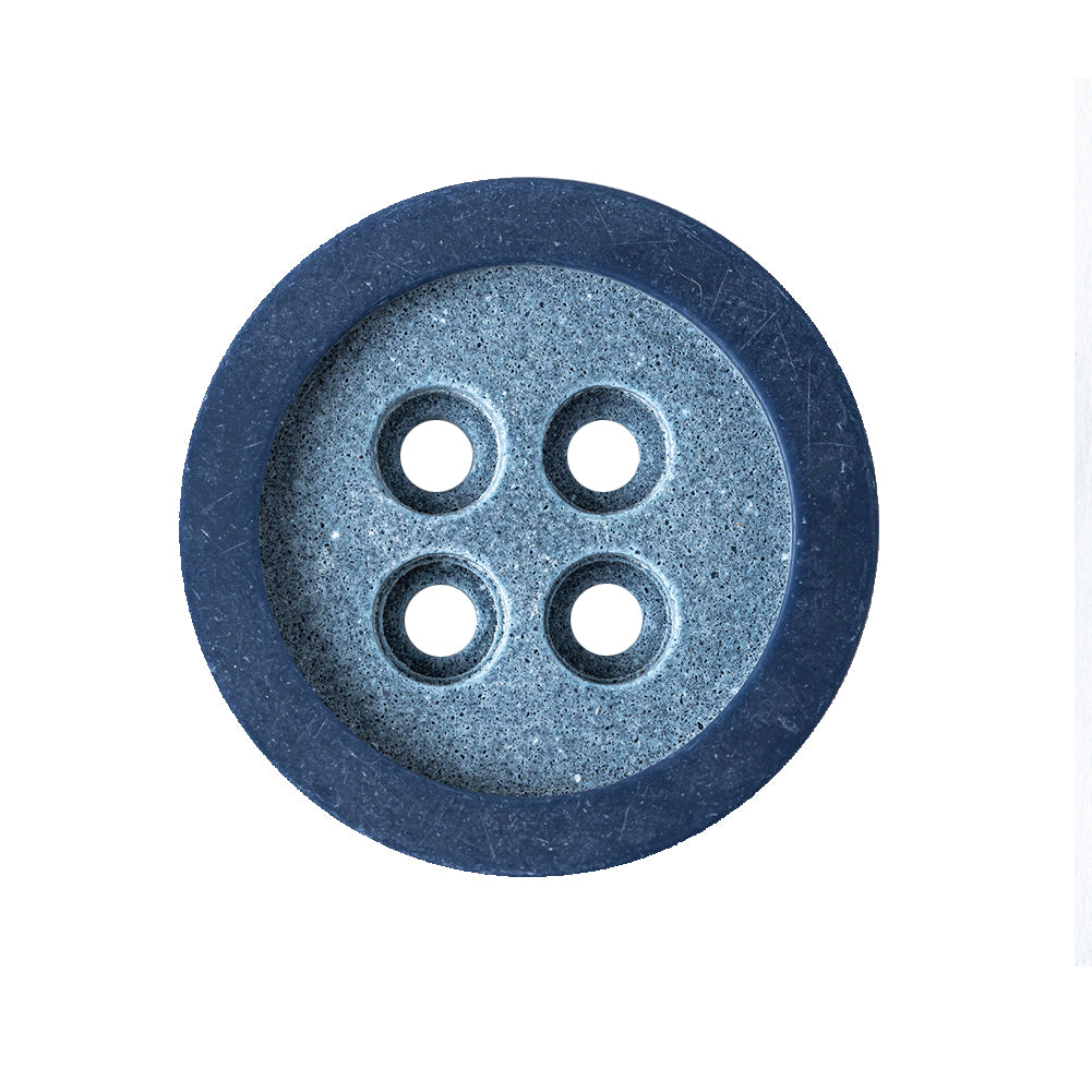 Rimmed Blue 4-Hole Button - 40L/25.5mm - Joann Fabrics