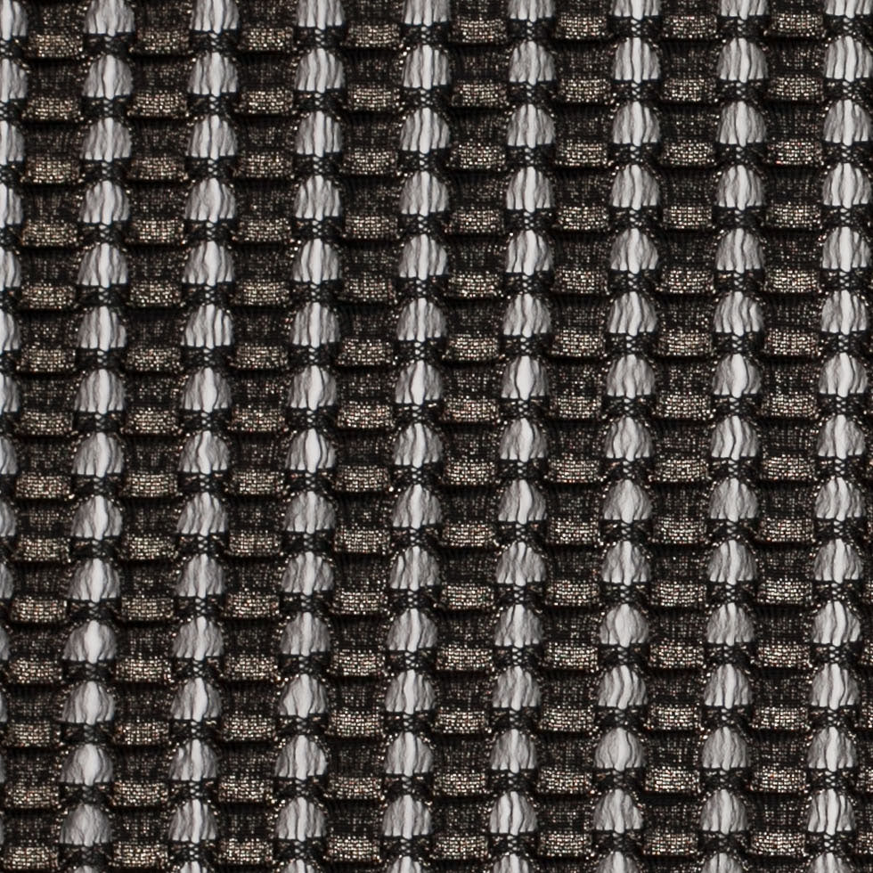 Black and Metallic Gold Dimensional Polyester Novelty Knit - Joann Fabrics